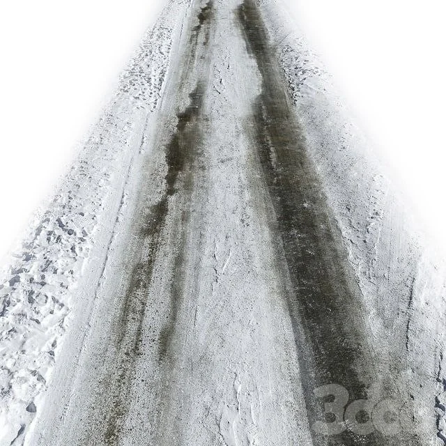 Snowy road